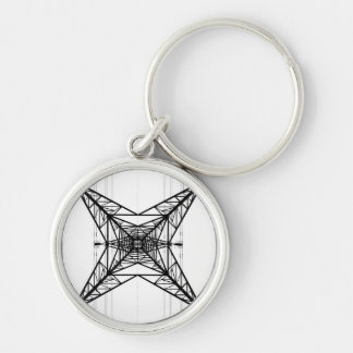 Electricity Pylon Keychain/Keyring Key Ring