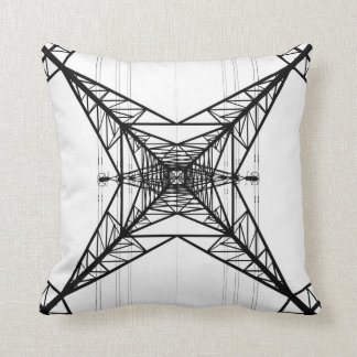 Electricity Pylons American Mojo Pillow