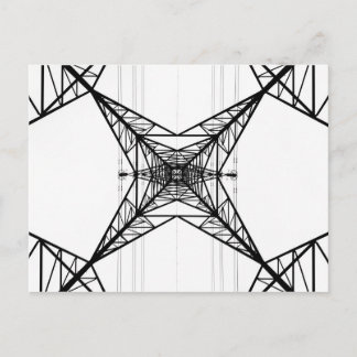 Electricity Pylons Postcard