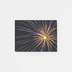 Electrifying Firework Post-it Notes