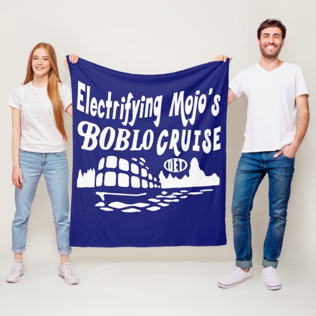 Electrifying Mojo's Boblo Boat Cruise Blanket (In Situ)