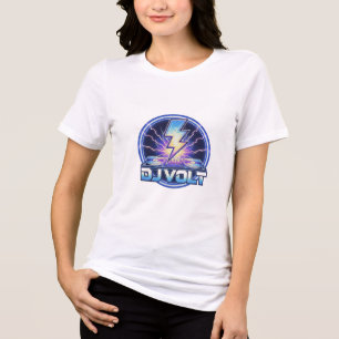 Electro Bolt DJ Logo Tee