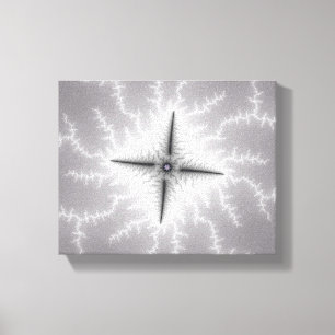 Electro - Fractal Art Canvas Print
