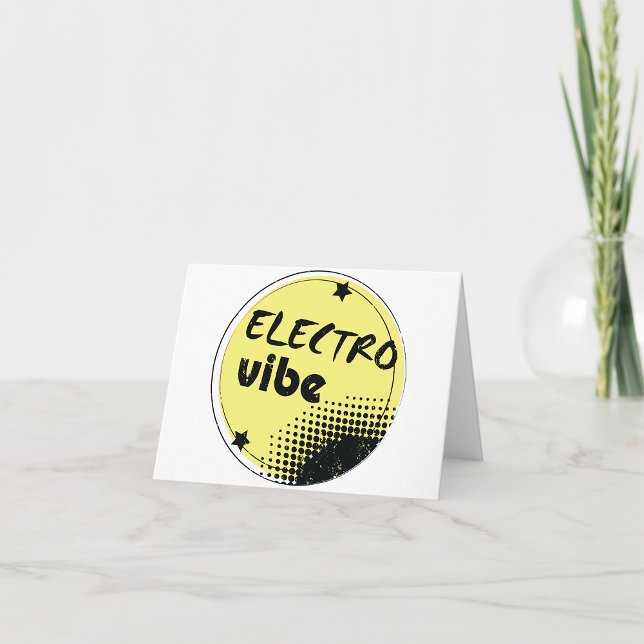 Electro Vibe Note Cards (Creator Uploaded)