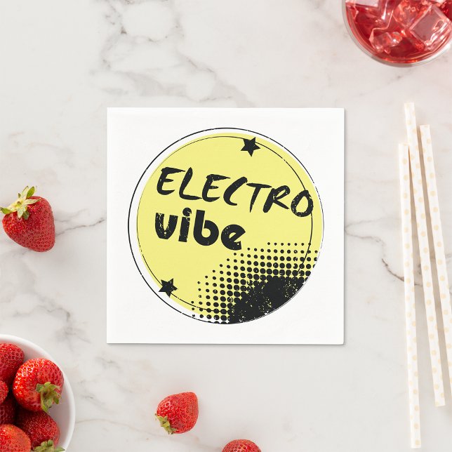 Electro Vibe Paper Napkins (Creator Uploaded)