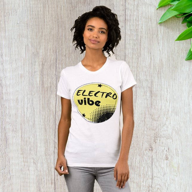 Electro Vibe Womens T-Shirt (Creator Uploaded)