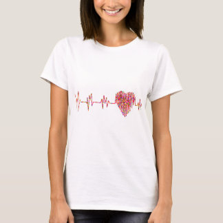 Electrocardiogram.  Gordon Johnson designer! T-Shirt