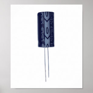 Electrolytic capacitor poster