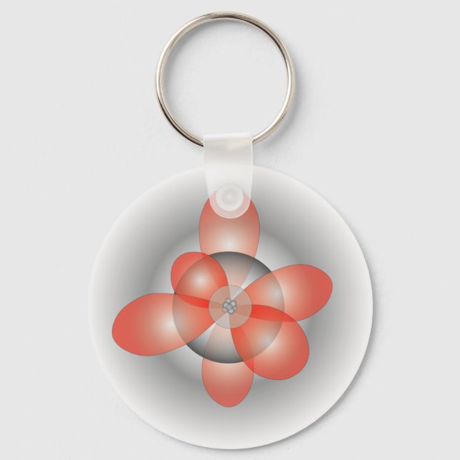 Electron Orbitals Keychain (Front)