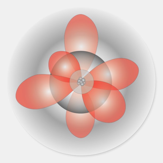 Electron Orbitals Sticker (Front)