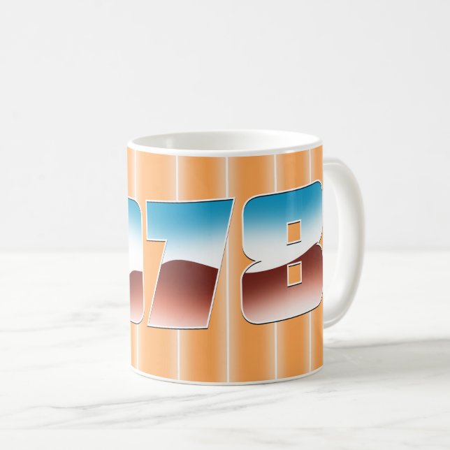 electronic 1978 coffee mug (Front Right)