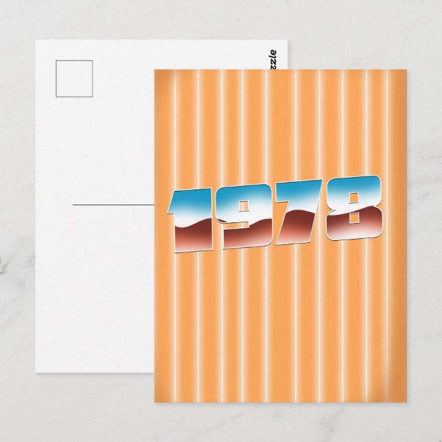 electronic 1978 postcard (Front/Back)