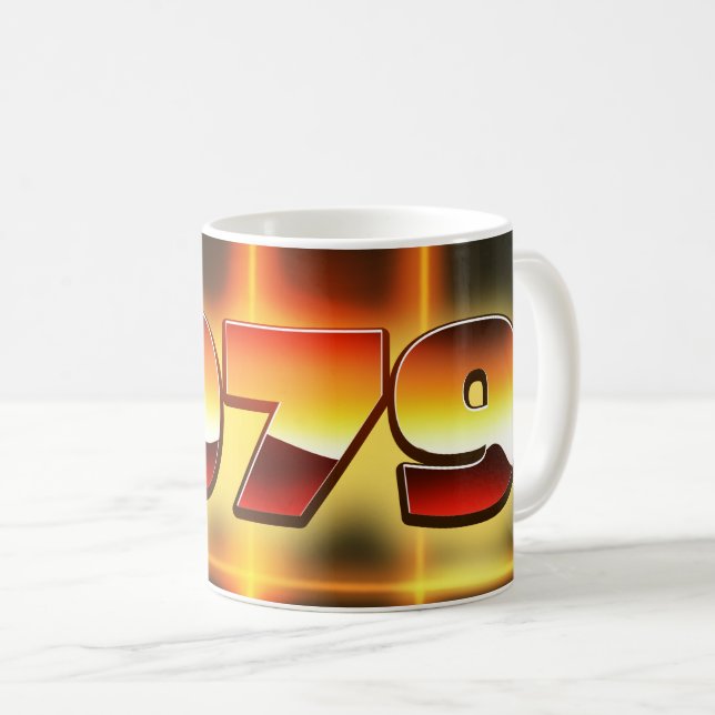 electronic 1979 coffee mug (Front Right)