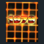 electronic 1979 photo print<br><div class="desc">electronic 1979 retro grid.</div>