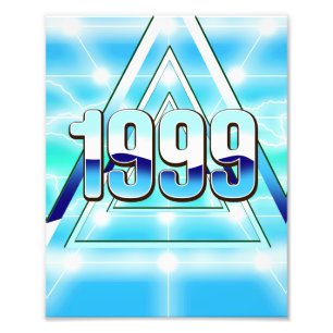 Electronic 1999 photo print