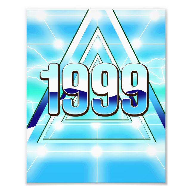 Electronic 1999 photo print (Front)