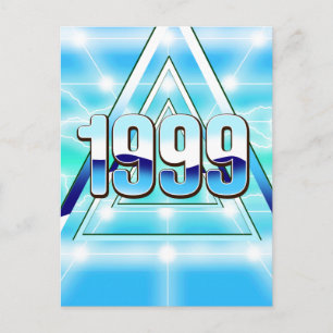 Electronic 1999 postcard