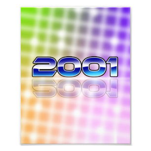 Electronic 2001 photo print
