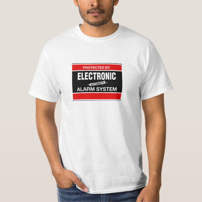 Electronic Alarm System T-Shirt (Front)