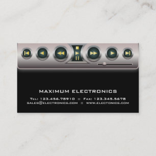 Electronic Business Card Black