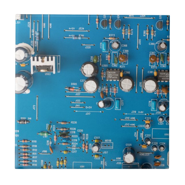 Electronic circuit board ceramic tile (Front)