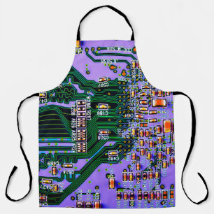 Electronic circuit board close up. background,boar apron