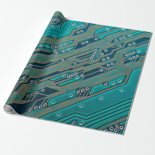 Electronic circuit board close up. background,boar wrapping paper
