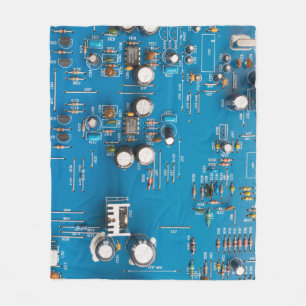 Electronic circuit board fleece blanket