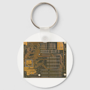 electronic circuit board key ring