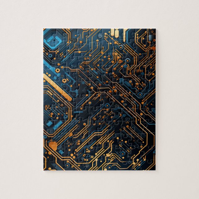Electronic Circuit Puzzle (Vertical)