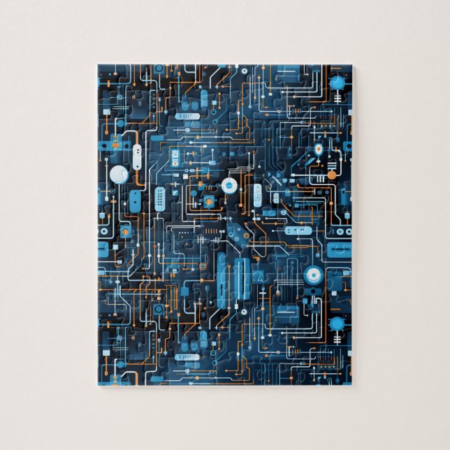 Electronic Circuit Puzzle (Vertical)