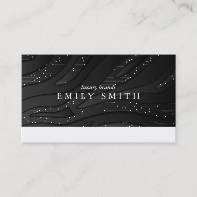 Electronic Components Business Card (Front)