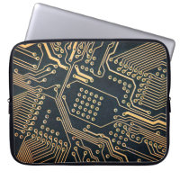 Electronic components, computer card close-up, dig