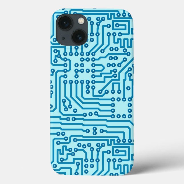 Electronic Digital Circuit Board Case-Mate iPhone Case (Back)