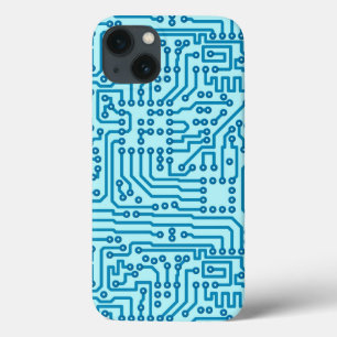 Electronic Digital Circuit Board iPhone 13 Case