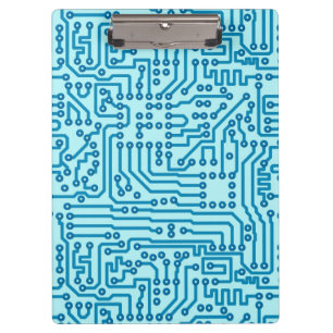 Electronic Digital Circuit Board Clipboard