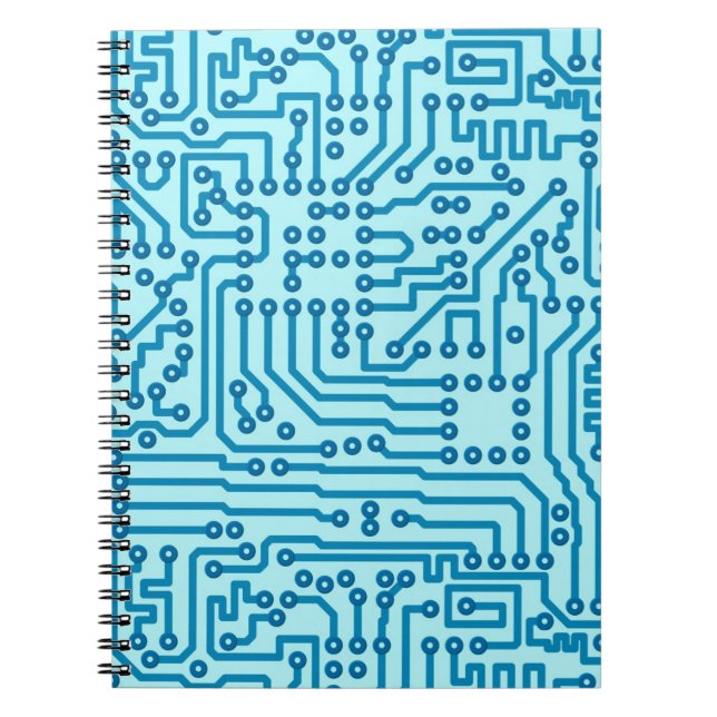 Electronic Digital Circuit Board Notebook (Front)