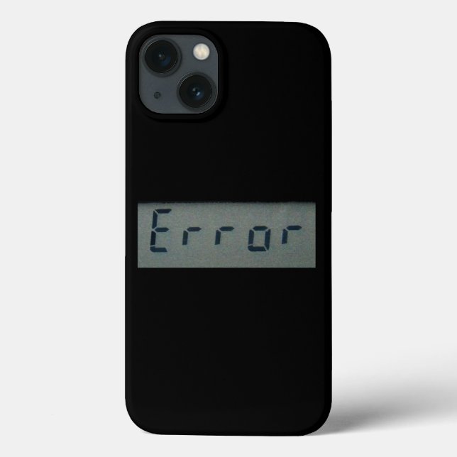 Electronic Error Message Case-Mate iPhone Case (Back)