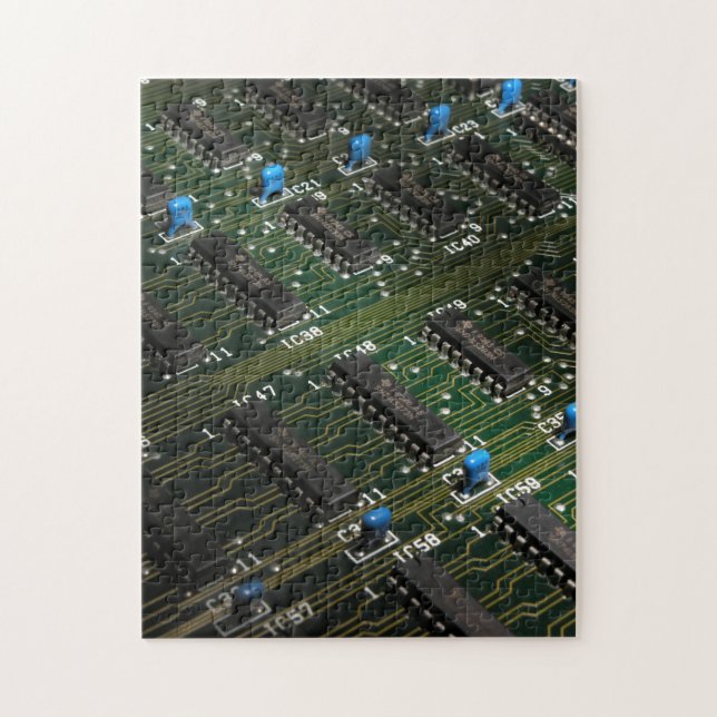 Electronic Geekery Jigsaw Puzzle (Vertical)