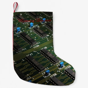 Electronic Geekery Small Christmas Stocking