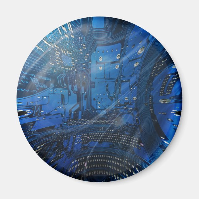 electronic globe magnet (Front)