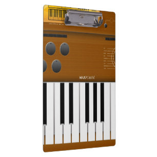 Electronic Keyboard Clipboard
