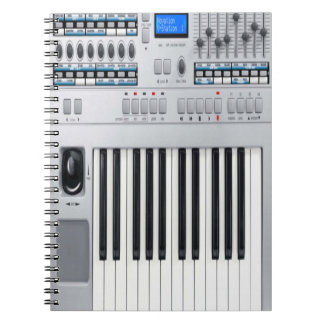 Electronic Keyboard Notebook
