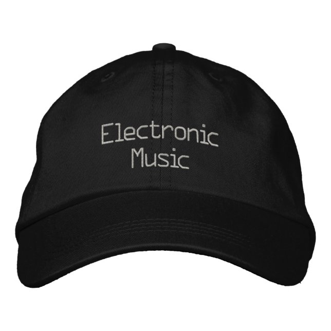 Electronic Music Baseball Cap (Front)