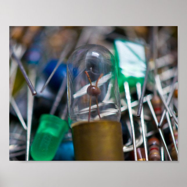 Electronic Parts Jumble Poster (Front)