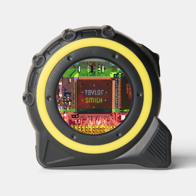    Electronic Printed Circuit Colourful Geek Custo 1 (Front)