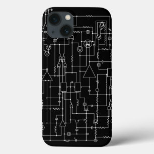 electronic project circuit iPhone 13 case