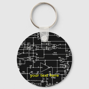 electronic project key ring