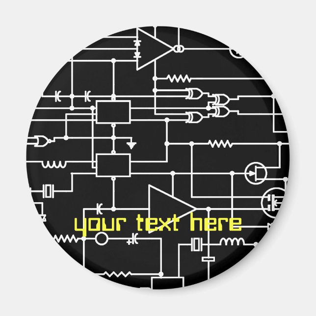 electronic project magnet (Front)