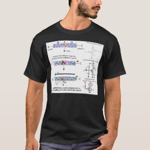 Electronic Signal Amplify Transistor Semiconductor T-Shirt